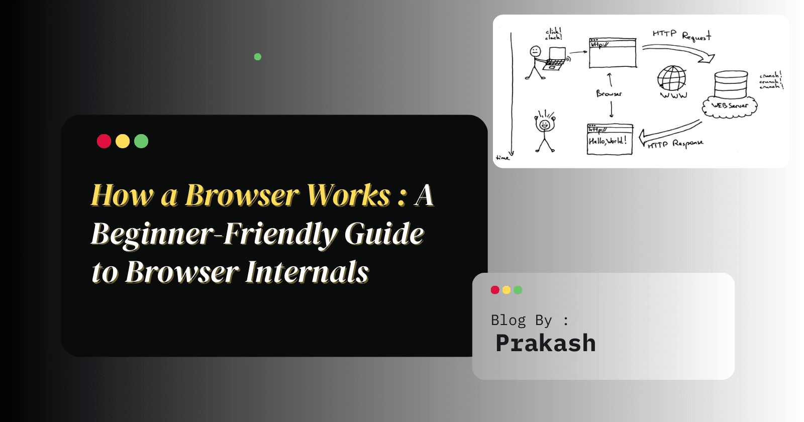 How a Browser Works : A Beginner-Friendly Guide to Browser Internals