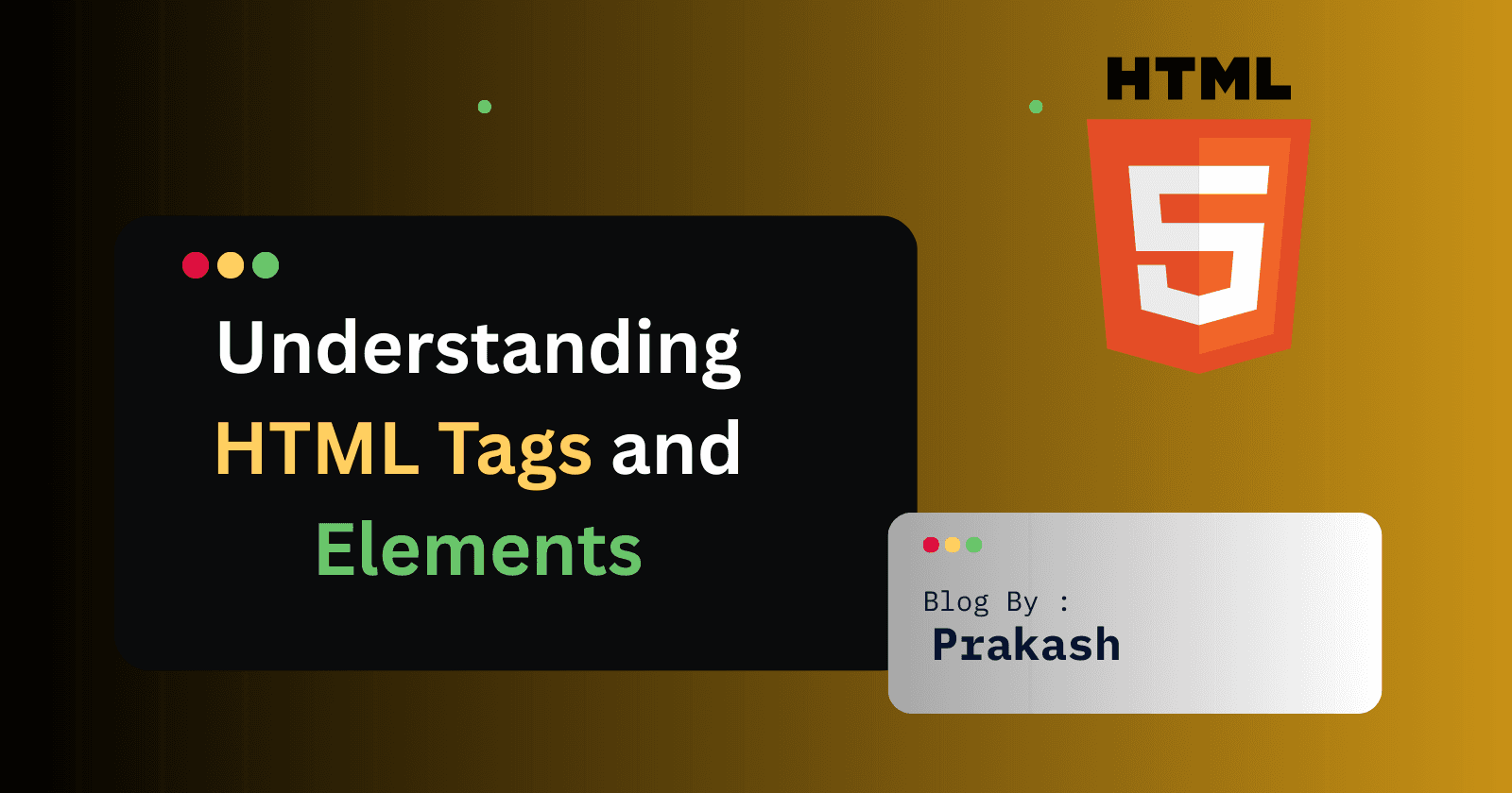Understanding HTML Tags and Elements