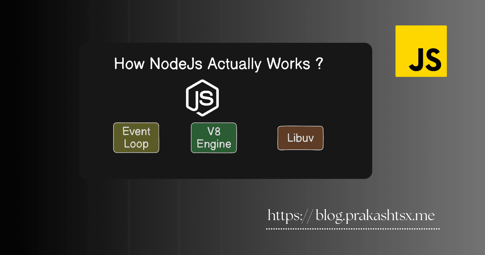 How Node.js Actually Works